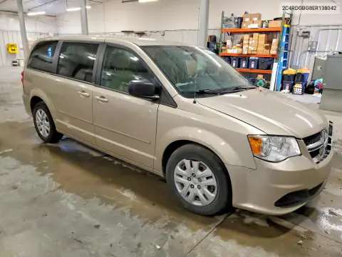 2014 Dodge Grand Caravan Se VIN 2C4RDGBG8ER138042 фото 4
