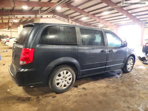 2014 Dodge Grand Caravan Se VIN 2C4RDGBGXER306649 фото 3