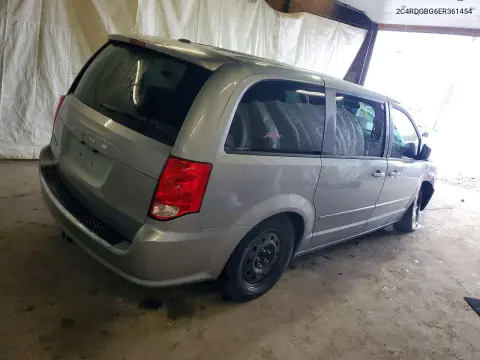 2014 Dodge Grand Caravan Se VIN 2C4RDGBG6ER361454 фото 3