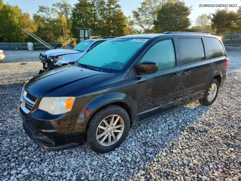 2C4RDGCG4ER313627 — 2014 Dodge Caravan, Мелкие вмятины и царапины, фото до ремонта