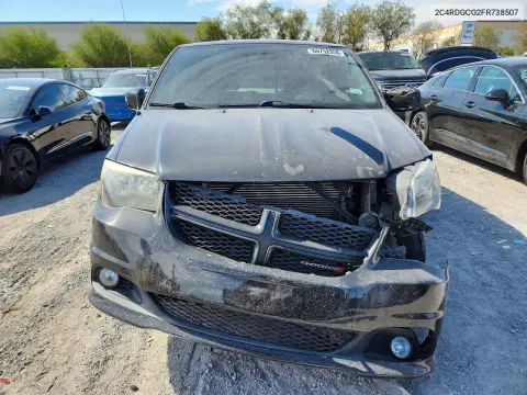 2015 Dodge Grand Caravan Sxt VIN 2C4RDGCG2FR738507 фото 5