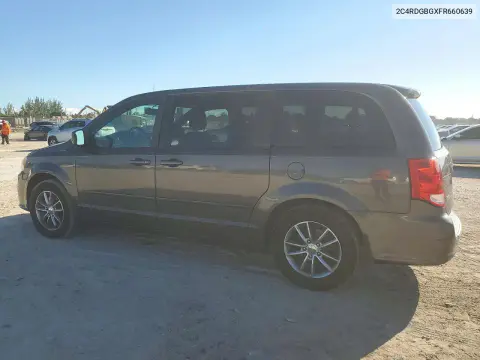 2015 Dodge Grand Caravan Se VIN 2C4RDGBGXFR660639 фото 2