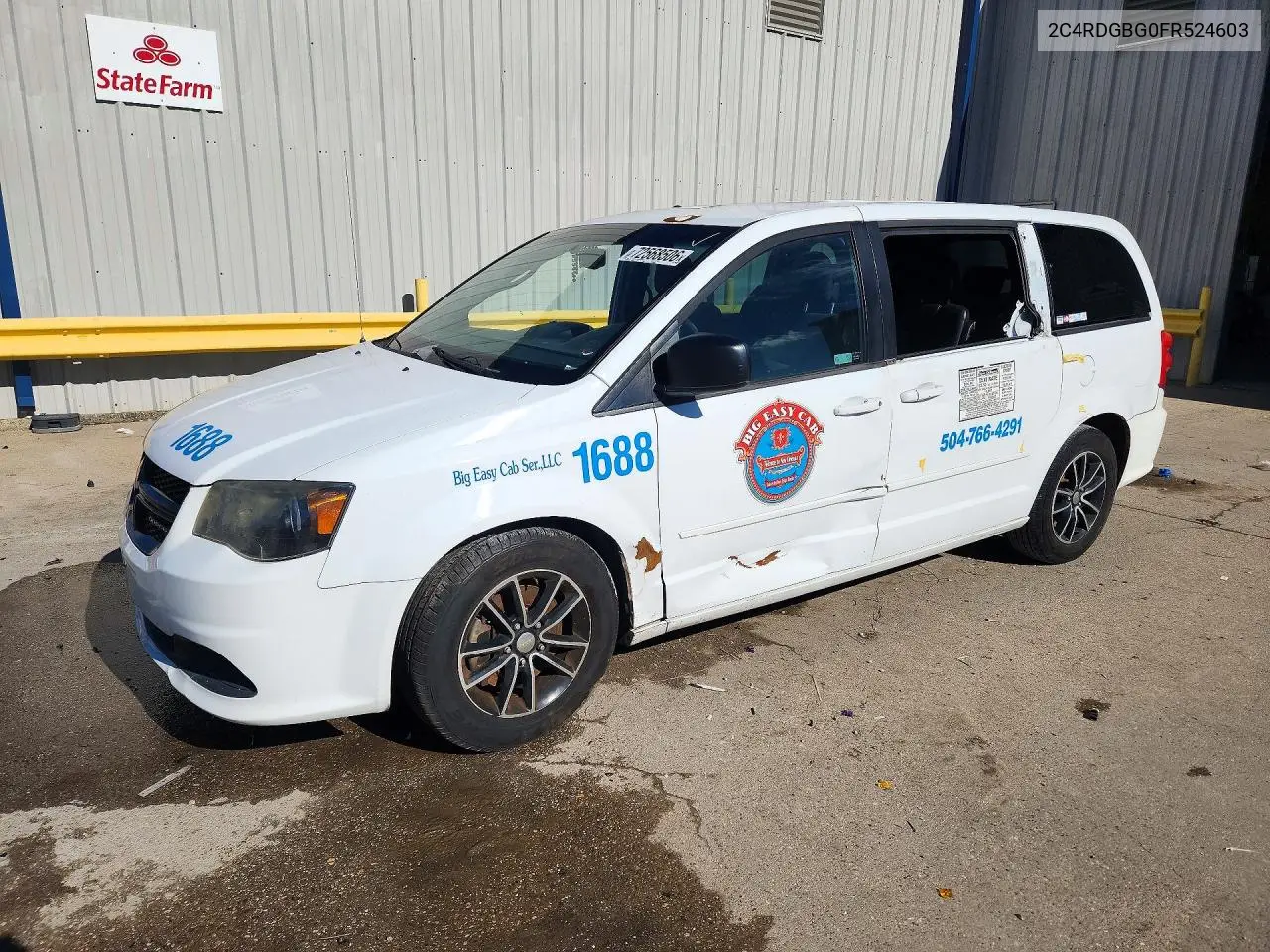 2015 Dodge Grand Caravan Se VIN 2C4RDGBG0FR524603 фото 1