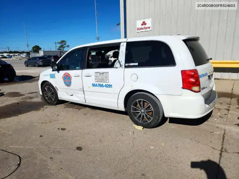 2015 Dodge Grand Caravan Se VIN 2C4RDGBG0FR524603 фото 2