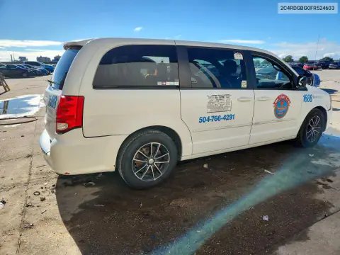2015 Dodge Grand Caravan Se VIN 2C4RDGBG0FR524603 фото 3