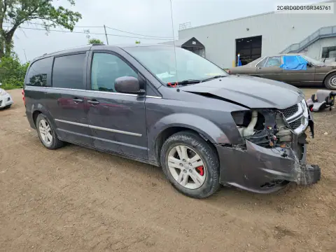 2C4RDGDG1GR345761 — 2016 Dodge Caravan, фото 4 с аукциона Copart, Передняя часть