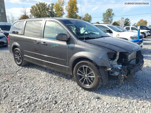 2016 Dodge Grand Caravan Sxt VIN 2C4RDGCG0GR378428 фото 4