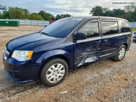 2C4RDGBGXGR101819 — 2016 Dodge Caravan, Сторона, фото до ремонта