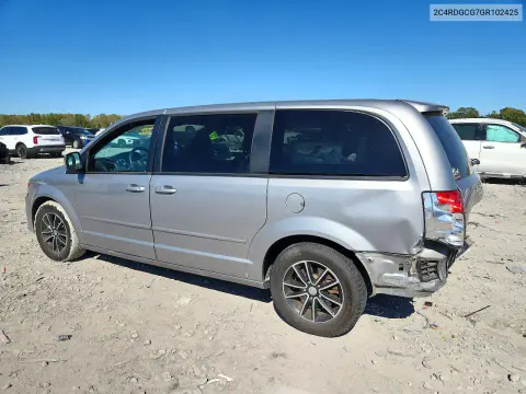 2016 Dodge Grand Caravan VIN 2C4RDGCG7GR102425 фото 2