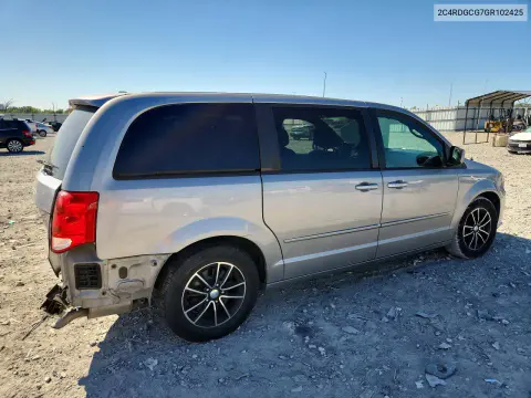 2016 Dodge Grand Caravan VIN 2C4RDGCG7GR102425 фото 3
