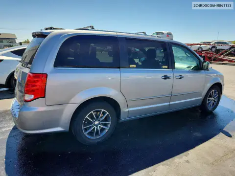 2017 Dodge Grand Caravan Sxt VIN 2C4RDGCG6HR861133 фото 3