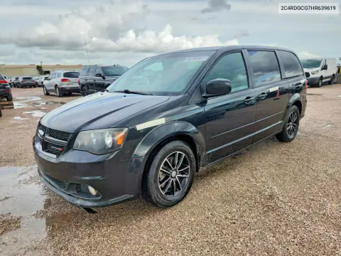 2017 Dodge Grand Caravan Sxt VIN 2C4RDGCG7HR639619 фото 1