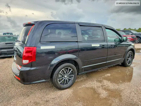 2017 Dodge Grand Caravan Sxt VIN 2C4RDGCG7HR639619 фото 3