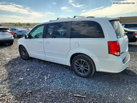 2017 Dodge Grand Caravan Sxt VIN 2C4RDGCG6HR867286 фото 2