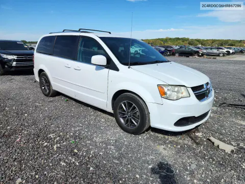 2017 Dodge Grand Caravan Sxt VIN 2C4RDGCG6HR867286 фото 4