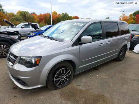 2C4RDGBGXHR652169 — 2017 Dodge Caravan, Мелкие вмятины и царапины, фото до ремонта
