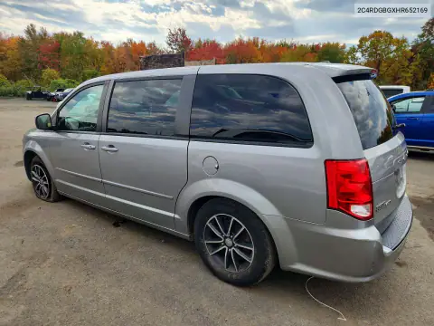 2C4RDGBGXHR652169 — 2017 Dodge Caravan, фото 2 с аукциона Copart 15.10.2026, Мелкие вмятины и царапины