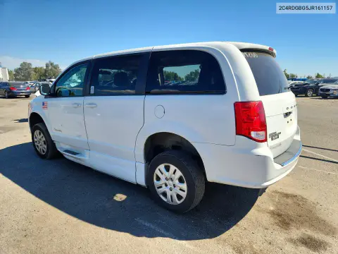 2018 Dodge Grand Caravan Se VIN 2C4RDGBG5JR161157 фото 2