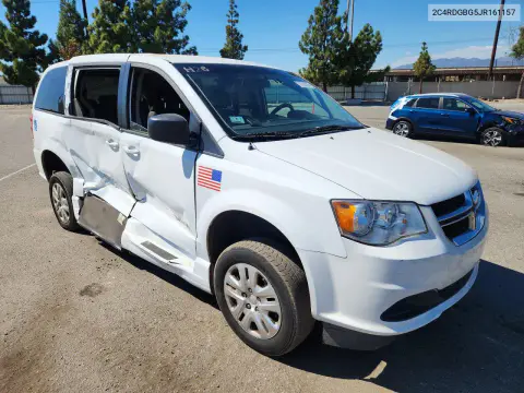 2018 Dodge Grand Caravan Se VIN 2C4RDGBG5JR161157 фото 4