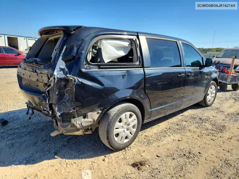 2018 Dodge Grand Caravan Se VIN 2C4RDGBG6JR162169 фото 3