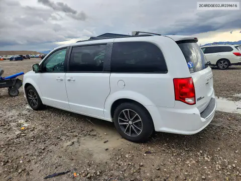 2018 Dodge Grand Caravan Gt VIN 2C4RDGEG2JR239616 фото 2