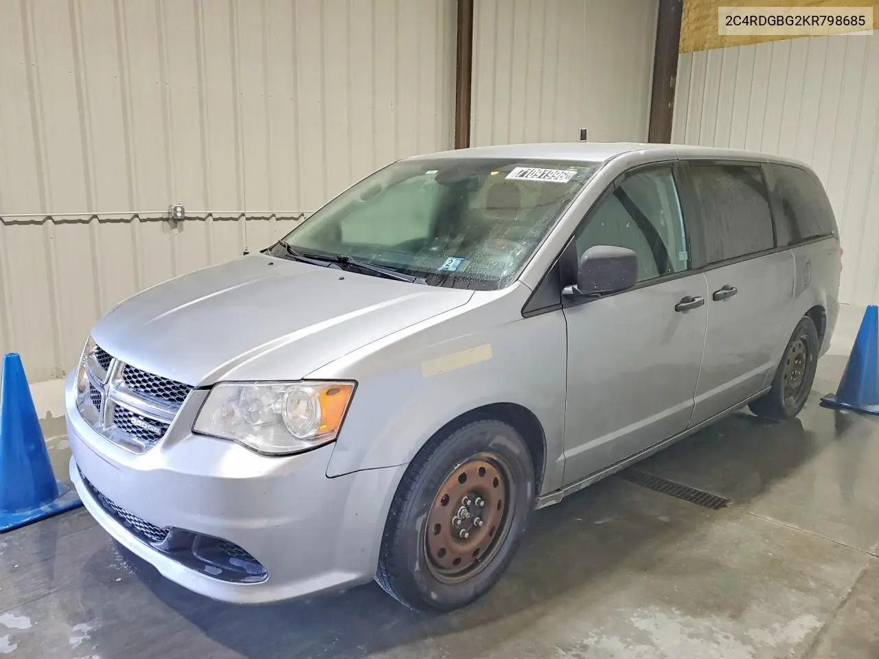 2019 Dodge Grand Caravan Se VIN 2C4RDGBG2KR798685 фото 1