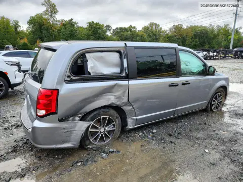 2019 Dodge Grand Caravan Se VIN 2C4RDGBG8KR572683 фото 3