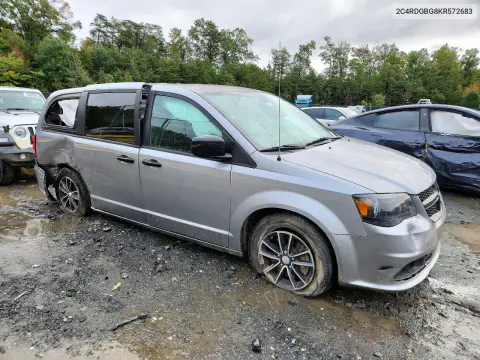 2019 Dodge Grand Caravan Se VIN 2C4RDGBG8KR572683 фото 4