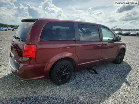 2019 Dodge Grand Caravan Gt VIN 2C4RDGEG9KR711098 фото 3