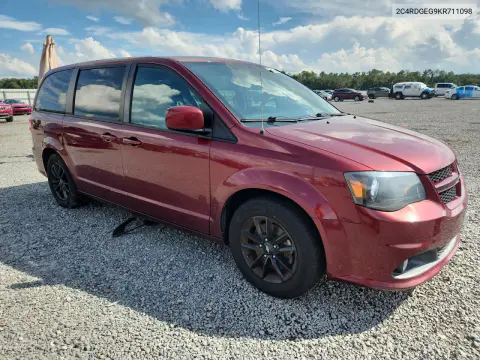 2019 Dodge Grand Caravan Gt VIN 2C4RDGEG9KR711098 фото 4
