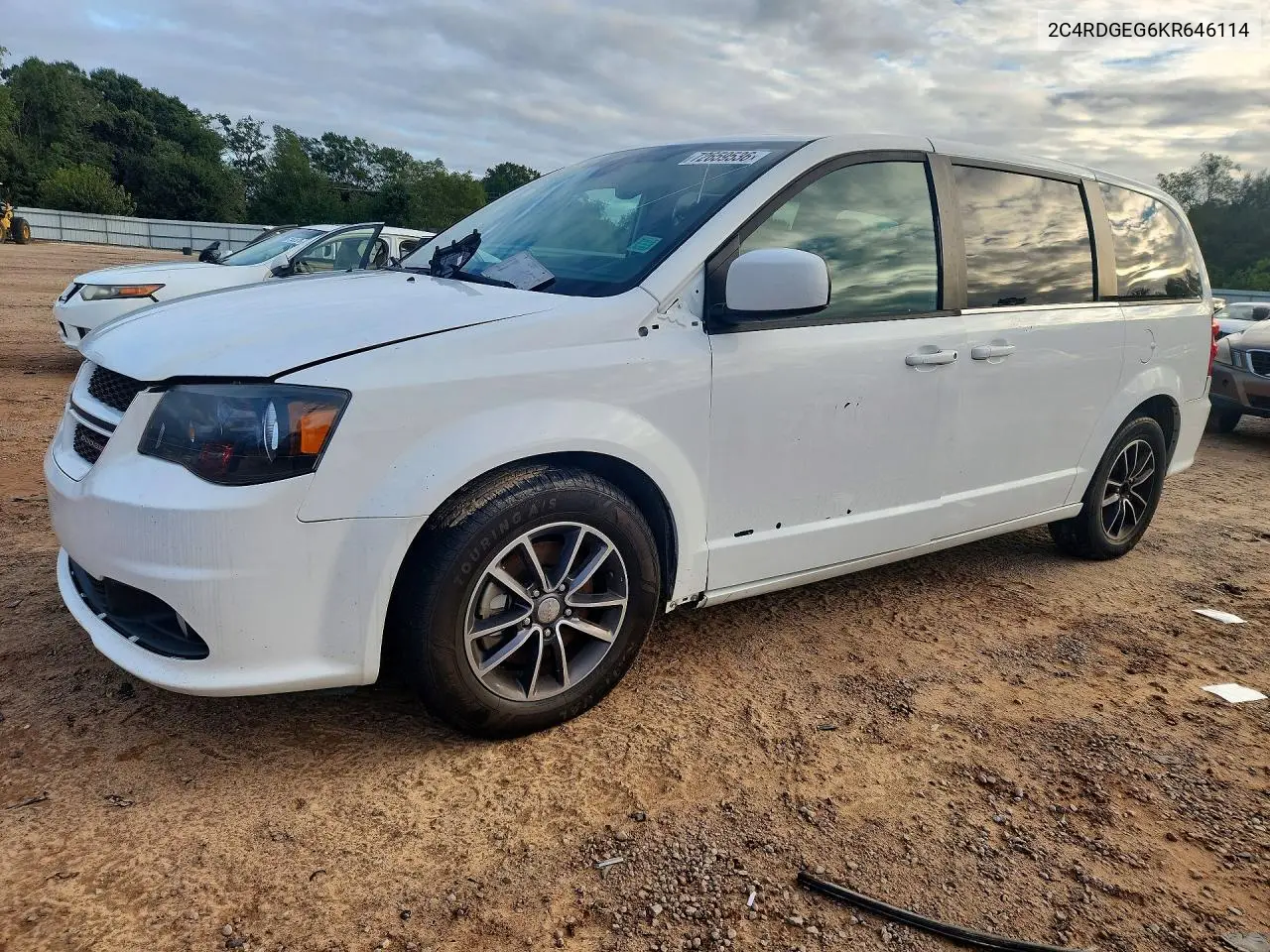 2019 Dodge Grand Caravan Gt VIN 2C4RDGEG6KR646114 фото 1