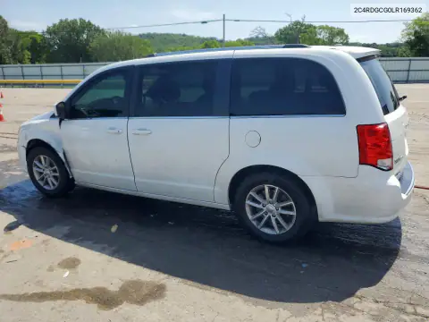 2C4RDGCG0LR169362 — 2020 Dodge Caravan, фото 2 с аукциона Copart, Боковая часть
