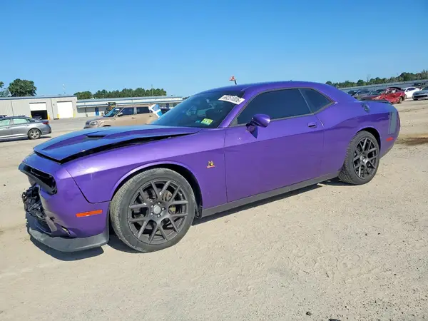 2C3CDZFJ9GH195371 — 2016 Dodge Challenger, Передняя часть (Front End), фото до ремонта