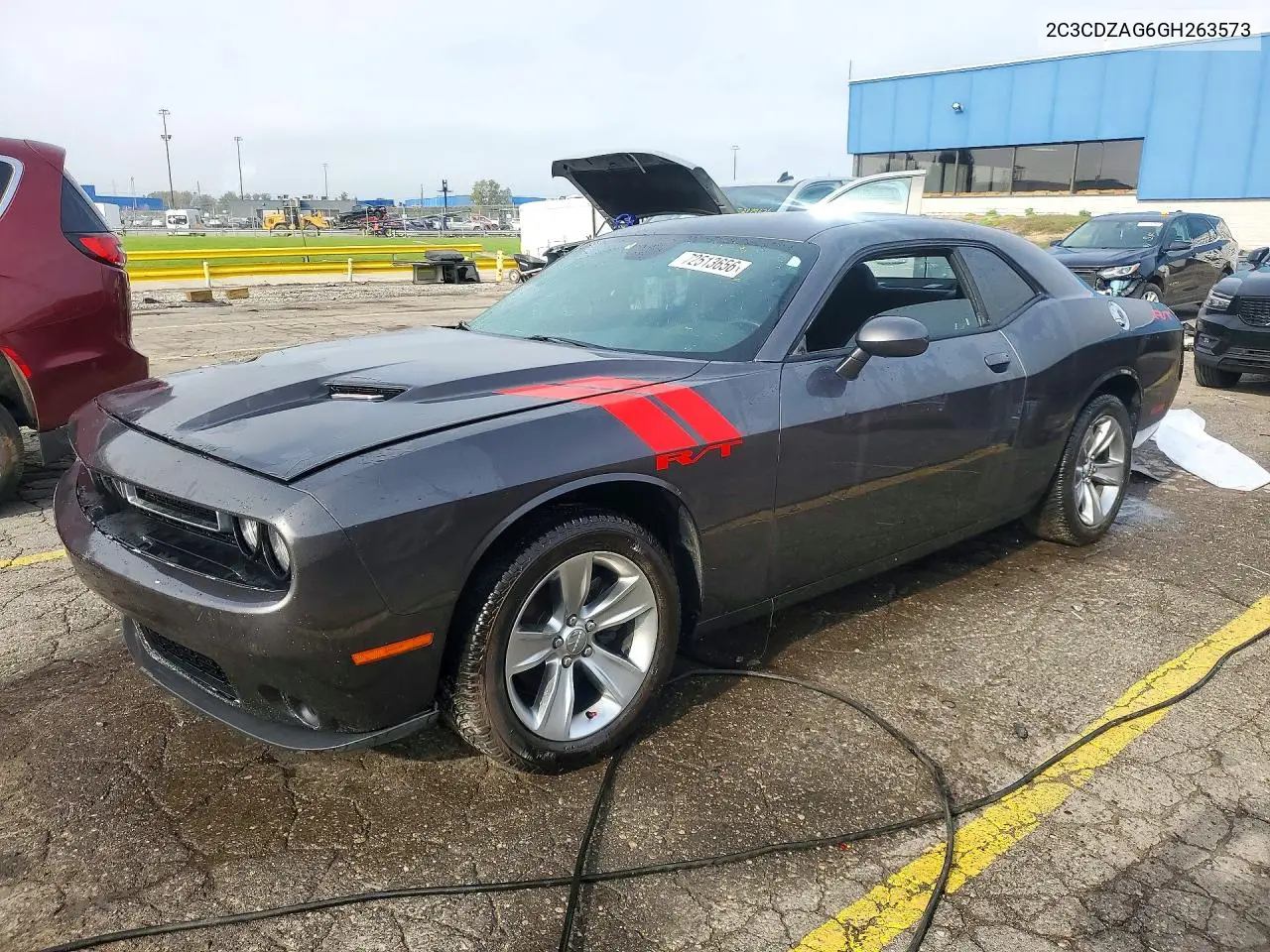 2016 Dodge Challenger Sxt VIN 2C3CDZAG6GH263573 фото 1
