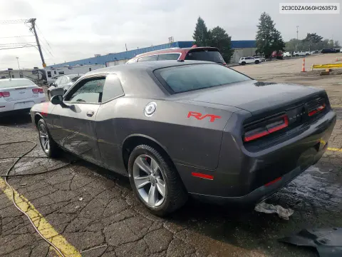 2016 Dodge Challenger Sxt VIN 2C3CDZAG6GH263573 фото 2