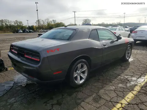 2016 Dodge Challenger Sxt VIN 2C3CDZAG6GH263573 фото 3