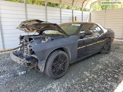 2C3CDZBT6JH271966 — 2018 Dodge Challenger, Передняя часть, фото до ремонта