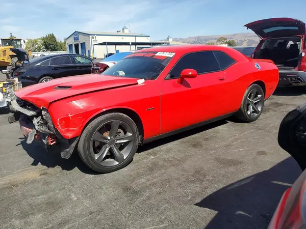 2C3CDZBT2JH244229 — 2018 Dodge Challenger, Передняя часть (Front End), фото до ремонта