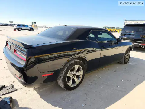 2018 Dodge Challenger Sxt VIN 2C3CDZAG6JH215529 фото 3