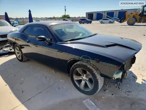2018 Dodge Challenger Sxt VIN 2C3CDZAG6JH215529 фото 4