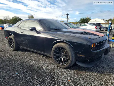 2018 Dodge Challenger Gt VIN 2C3CDZGG2JH311830 фото 4