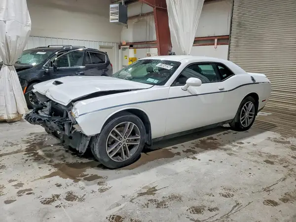 2C3CDZKG2KH547029 — 2019 Dodge Challenger, Передняя часть (Front End), фото до ремонта