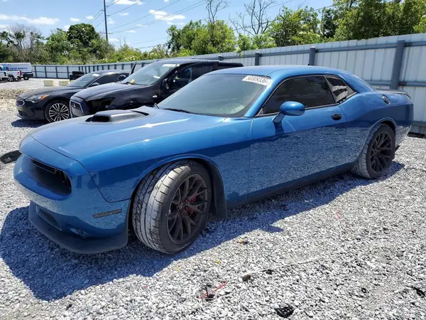 2C3CDZBT6MH623898 — 2021 Dodge Challenger, Задняя часть (Rear End), фото до ремонта