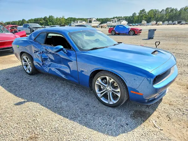 2C3CDZBT3MH645146 — 2021 Dodge Challenger, фото 4 с аукциона Copart, Боковая часть