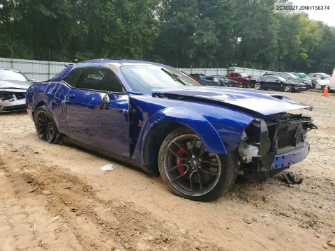 2C3CDZFJ0NH156374 — 2022 Dodge Challenger, фото 4 с аукциона Copart, Повреждения со всех сторон
