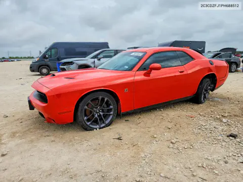 2C3CDZFJ1PH688512 — 2023 Dodge Challenger, Ходовая часть, фото до ремонта
