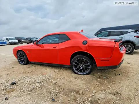 2023 Dodge Challenger R/T Scat Pack VIN 2C3CDZFJ1PH688512 фото 2