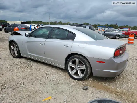 2012 Dodge Charger Se VIN 2C3CDXBG3CH177599 фото 2