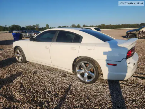 2C3CDXHG8CH129281 — 2012 Dodge Charger, фото 2 с аукциона Copart 20.10.2026, Передняя часть