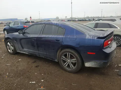 2013 Dodge Charger R/T VIN 2C3CDXDT5DH564313 фото 2